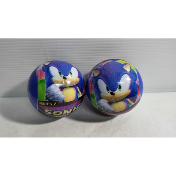 2 Sonic Prime Capsule figure sealed Mystery The Hedgehog Collectible Figure - Picture 5 of 5